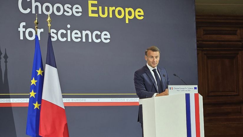 ‘Choose Europe for Science’: Emmanuel Macron and Ursula Von der Leyen host event in Paris to attract scientists to Europe – Participation of Rector Gerasimos Siasos